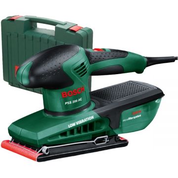 Bosch  PSS 200 AC - Slefuitor cu vibratii 200 W 92X182 mm valiza plastic