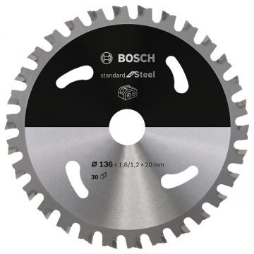 Bosch  Standard for Steel - Panza fierastrau circular otel 136x20x1.6 mm 30 dinti
