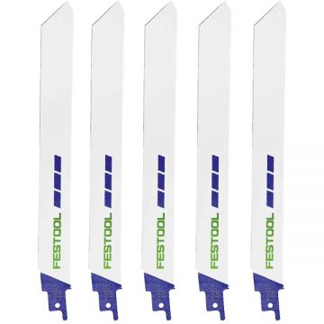 Festool  HSR 230/16 BI/5 - Set panze fierastrau sabie bimetal 230 mm - dinti/inch dantura standard 5 bucati