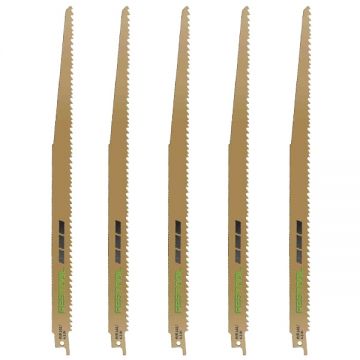 Festool  HSR 305/4.3 BI/5 - Set panze fierastrau sabie bimetal 305 mm - dinti/inch dantura standard 5 bucati