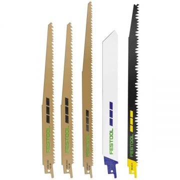 Festool  RS-Sort/5 - Set panze fierastrau sabie mixt - mm - dinti/inch dantura mixta 5 bucati