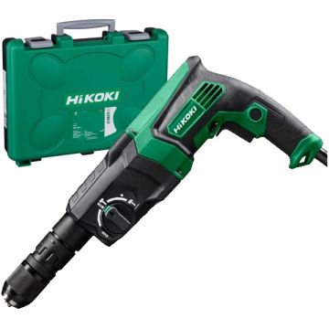 HiKOKI  DH26PMCWSZ - Rotopercutor SDS-Plus 830 W 2.9 J valiza plastic