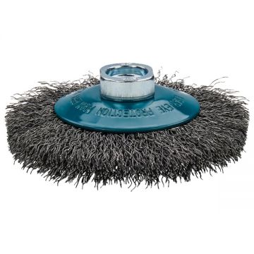 Makita  D-39827 - Perie disc 100x0.3 mm fir ondulat metal
