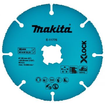 Makita  E-11776 - Disc taiere inox 125x22.2x2 mm 1 buc