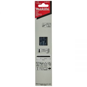Makita  L-10 - Set panze fierastrau pendular tija cu un prag de prindere (T) 151 mm lemn taiere dreapta grosiera 5 bucati