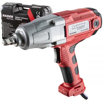 Raider  RD-EIW08 - Masina de insurubat cu impact 950 W 500 Nm - patrat 1/2 inch valiza plastic accesorii