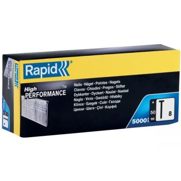 Rapid  No. 8 - Set cuie cap inecat - grade 50 mm PB131 PBS151 5000 bucati