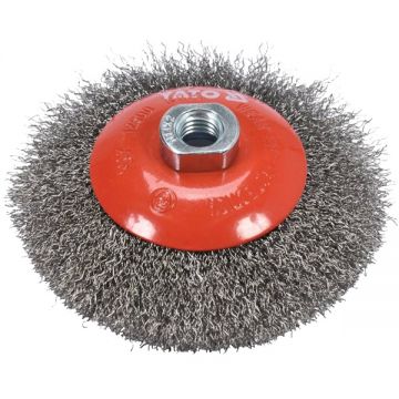 Yato  YT-47612 - Perie disc 125x- mm fir ondulat metal