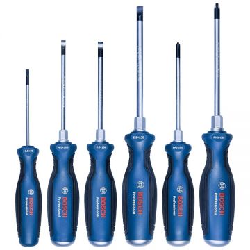 Bosch  1600A016BF - Set surubelnite cu profil PH si plat 6 bucati