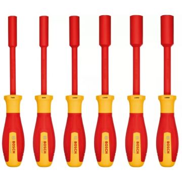 Bosch  1600A02NF3 - Set surubelnite tubulare 6 bucati izolatie 1000 V