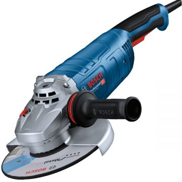Bosch  GWS 27-230 J - Polizor unghiular cu fir 2700 W 230 mm maner antivibratii pornire lina