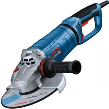 Bosch  GWS 27-230 JR - Polizor unghiular cu fir 2700 W 230 mm protectie suprasarcina maner antivibratii pornire lina