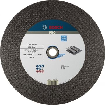 Bosch  PRO Metal - Disc abraziv pentru debitator de metal  350x25.4x2.8 mm