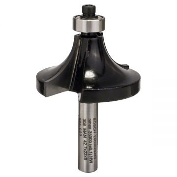 Bosch  Standard for Wood - Freza de rotunjit  15x22x66 mm tija 8 mm lemn