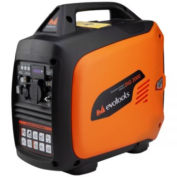 Evotools  DIG 2000 - Generator de curent digital 1.8 kW Evotools - 4 timpi 2.7 CP pornire mecanica
