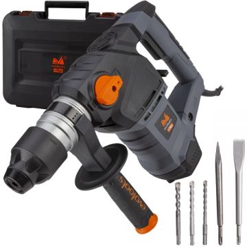 Evotools  RH 1500D EPTO PLUS - Rotopercutor SDS-Plus 1500 W 5.5 J valiza plastic accesorii