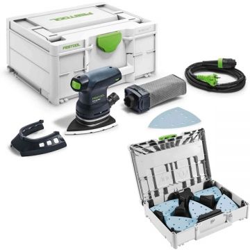 Festool  DTS 400 REQ GR-SYS P - Slefuitor delta 250 W 100x150 mm valiza speciala accesorii