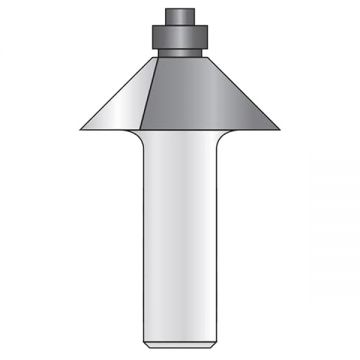 HiKOKI  754113 - Freza de fatetat  31.8x12.7x50 mm 45 grade tija 8 mm