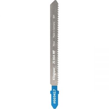 Klingspor  669417 - Panza fierastrau pendular tija cu un prag de prindere (T) 100 mm metal taiere dreapta fina