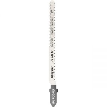 Klingspor  JS 941 LF Special - Panza fierastrau pendular tija cu un prag de prindere (T) 100 mm panou laminat taiere curba fina