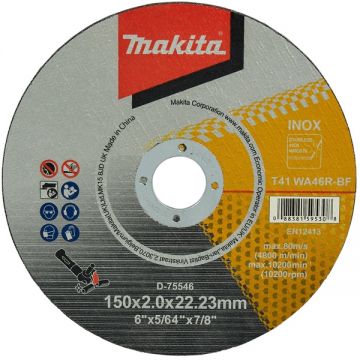 Makita  D-75546 - Disc taiere metal 150x22.2x2 mm 1 buc