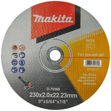 Makita  D-75568 - Disc taiere metal 230x22.2x2 mm 1 buc