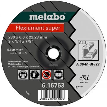 Metabo  616763000 - Disc taiere aluminiu 230x22.2x6 mm 1 buc