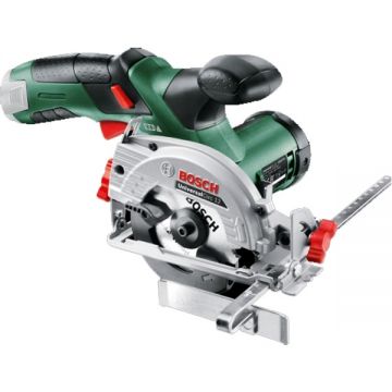 Bosch  UniversalCirc 12 - Fierastrau circular fara acumulatori si incarcator Li-Ion 12 V 2.5 Ah 85x15 mm led iluminare