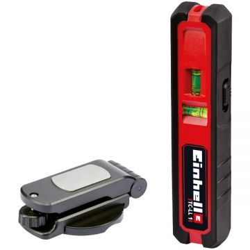 Einhell  TC-LL 1 - Nivela laser cu linii si puncte 1 linie laser 5 m 1 punct laser 20 m +/-0.5 mm/m suport perete