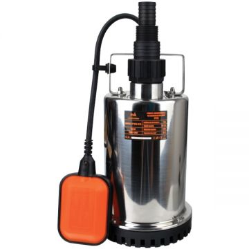 Evosanitary  JP 550 - Pompa submersibila de drenaj apa curata 550 W 7 m 140 l/min carcasa inox flotor monofazata