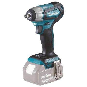 Makita  DTW180Z - Masina de insurubat cu impact fara acumulatori si incarcator Li-Ion 18 V - Ah patrat 3/8 inch 180 Nm M16