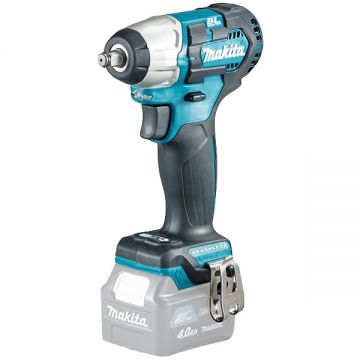 Makita  TW160DZ - Masina de insurubat cu impact fara acumulatori si incarcator Li-Ion 12 V - Ah patrat 3/8 inch 160 Nm M8-M16