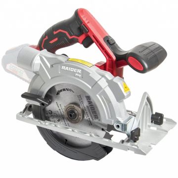 Raider  RDP-SCSI20 - Fierastrau circular fara acumulatori si incarcator Li-Ion 20 V - Ah 165x20 mm
