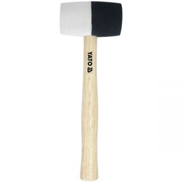 Yato  YT-4601 - Ciocan din cauciuc 0.34  kg 291  mm coada lemn