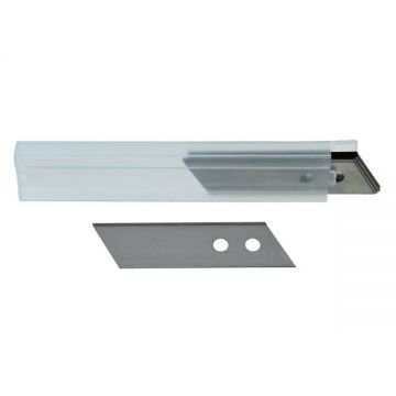 Set lame de rezerva tip trapez pentru cuttere profesionale Martor 7940, 10 bucati