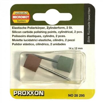 Set tamburi flexibili din silicon-carbid Proxxon 28295, O12 mm, 2 bucati