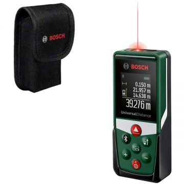 Bosch  UniversalDistance 40C - Telemetru laser 40 m +/-2 mm/m - valori memorate bluetooth display color