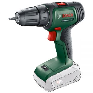 Bosch  UniversalDrill 18V - Masina de gaurit si insurubat fara acumulatori si incarcator Li-Ion 18 V - Ah 40 Nm