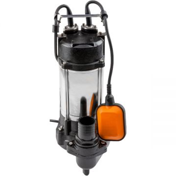 Evosanitary  681874 - Pompa submersibila de drenaj apa murdara 750 W 5 m 265 l/min carcasa fonta flotor monofazata