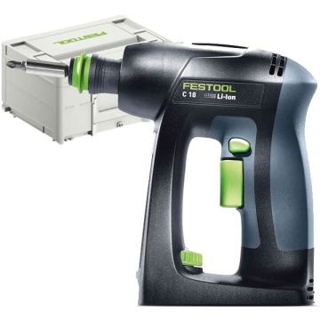 Festool  C 18-Basic - Masina de gaurit si insurubat fara acumulatori si incarcator Li-Ion 18 V - Ah 45 Nm valiza speciala