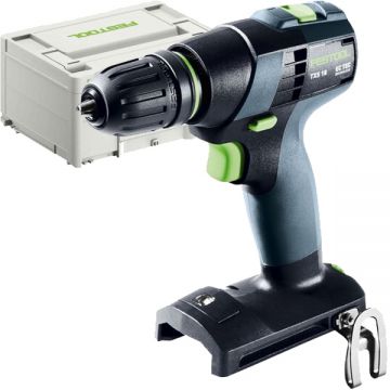 Festool  TXS 18-Basic - Masina de gaurit si insurubat fara acumulatori si incarcator Li-Ion 18 V - Ah 40 Nm valiza speciala