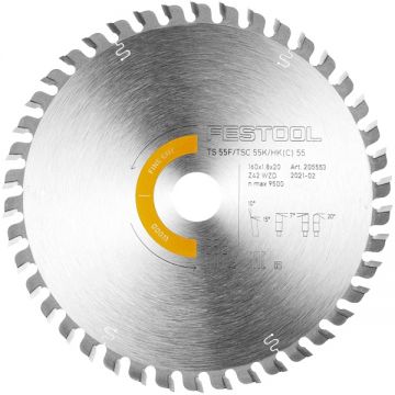 Festool  WOOD FINE CUT HW - Panza fierastrau circular lemn 160x20x1.8 mm 42 dinti