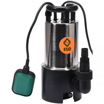 Flo  79791 - Pompa submersibila de drenaj apa murdara 900 W 7 m 266.6 l/min carcasa plastic flotor monofazata