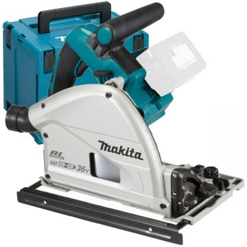 Makita  DSP600ZJ - Fierastrau circular fara acumulatori si incarcator Li-Ion 18 V - Ah 165x20 mm valiza speciala