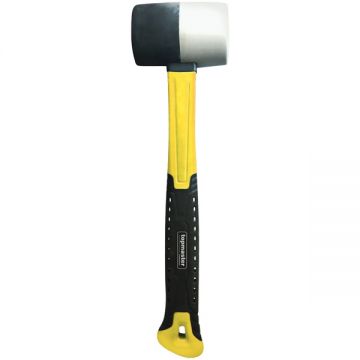 Topmaster  240908 - Ciocan din cauciuc 0.45  kg 345  mm coada fibra de sticla