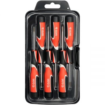 Yato  YT-25861 - Set surubelnite cu profil PH si plat 6 bucati