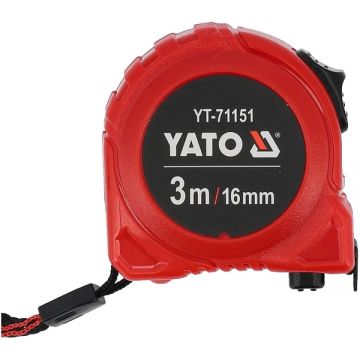 Yato  YT-71151 - Ruleta banda din metal 3 m