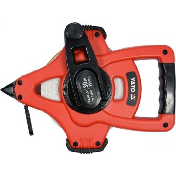Yato  YT-71540 - Ruleta banda din fibra de sticla 30 m