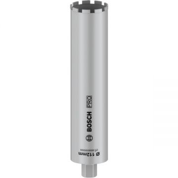 Bosch  PRO Core - Carota beton cu coroana diamantata 112x450 mm gaurire umeda filet 1.1/4 inch UNC