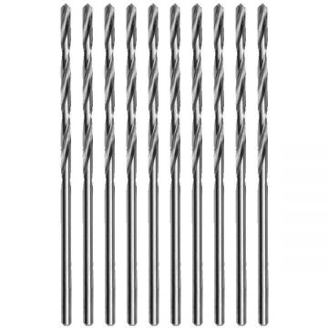 Sthor  21932 - Set burghie metal HSS 4.5  mm tija cilindrica 10  bucati
